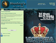 Tablet Screenshot of hooleyspub.com